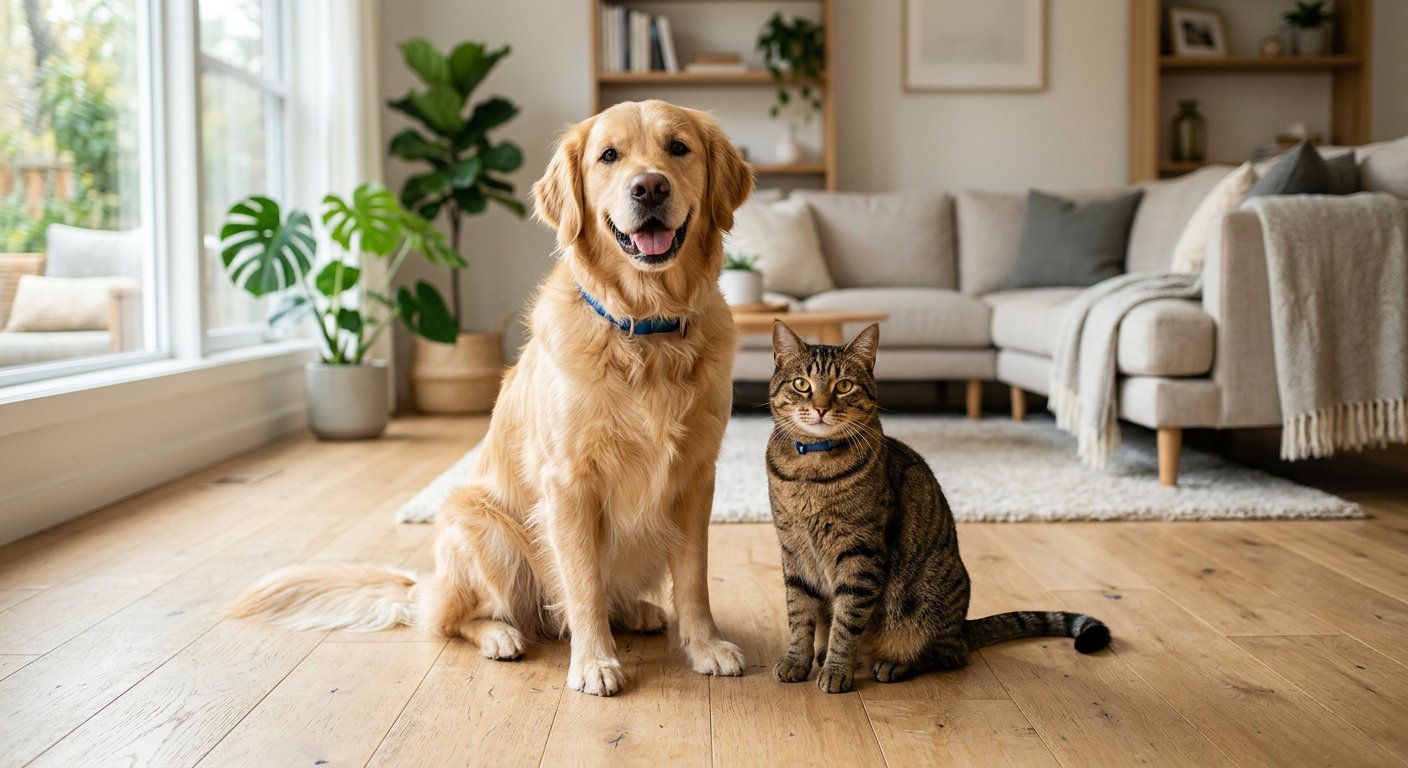 Dog and cat covered by pet insurance